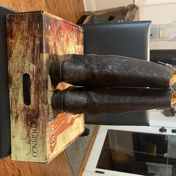 Classic Old Gringo brown Razz boots - Picture 6 of 11